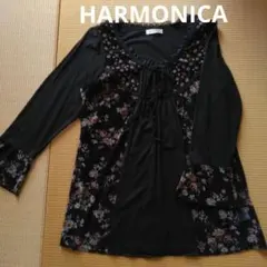 HARNONICA モダール　チュニック　花柄