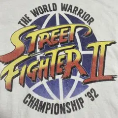 【3XL】CAPCOM ストリートファイターII Tシャツ 1992年のサムネイル