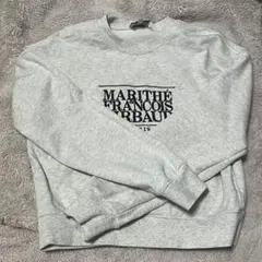 マリテフランソワジルボー クロップドスウェット