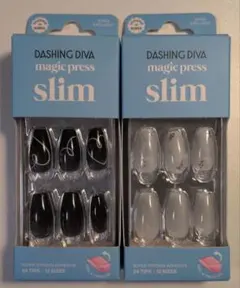 【未使用】ダッシングディバ　マジックプレス　ネイルチップ　2種セットのサムネイル