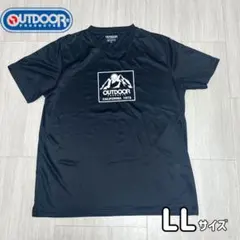 아웃도어 제품 티셔츠 블랙 LL사이즈