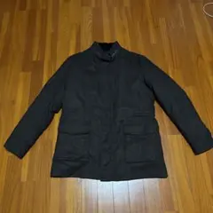 TAKEO KIKUCHI スタンドカラーコート 黒