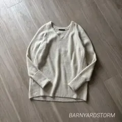 BARNYARDSTORM / AQUA Vネックプルオーバー