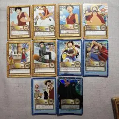 ONE PIECE カードゲーム ルフィ 大量セット 絶版 レア含む 24枚 - メルカリ
