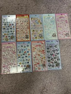 ボンボンドロップシール 9枚セット サンリオ　ちいかわ　たまごっち2️⃣のサムネイル