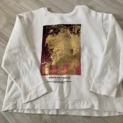 ZARA トレーナー　金箔