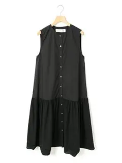 《未使用》 MidiUmi ローウエストノースリーブワンピース