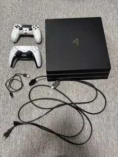 PS4 Pro 1TB 本体 コントローラー2個