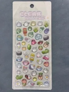 ［吉田産業］クリアぷくぷくキャンディシール