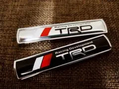 2個セット【新製品】高品質 TRD SPORTS エンブレム M（2種類）