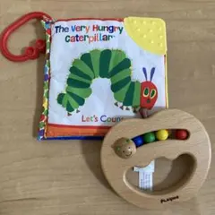 はらぺこあおむし　ベビー　おもちゃ　ガラガラ