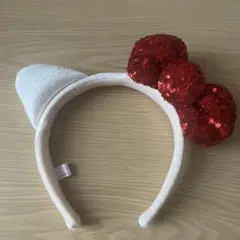 ハローキティ　カチューシャ　サンリオピューロランド　スパンコール