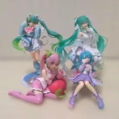 初音ミク 桜ミク フィギュア セット ぬースト Desktop Cute