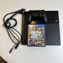 値下げ可能【グラセフ付き】PS4 CUH-1100A Jet Black 本体