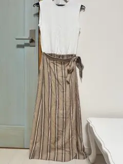 AZUL by moussy ノースリーブ ワンピース