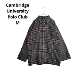 Cambridge University Polo Club チェックシャツ M