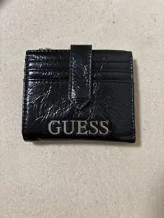 GUESS ブラック 二つ折り財布のサムネイル