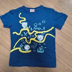120 110おすすめ　ギャラッチ Tシャツ　パンダ　ネイビーのサムネイル
