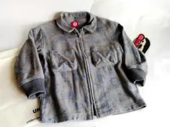 【美品】UNDERCOVER キッズ ジップアップ ジャケット グレーのサムネイル