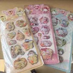 ウォーターシール　キャラクターシール3枚セット　自由組み合わせ相談可能