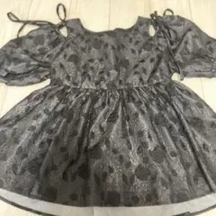 JUNOAH オフショルダー フリル トップス