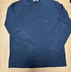 UNIQLO U ネイビー 長袖カットソー L