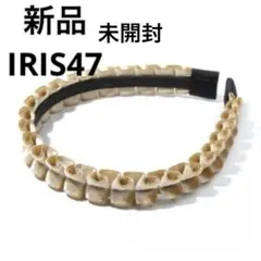 新品　iris47 curtain head band カチューシャ　ベージュのサムネイル