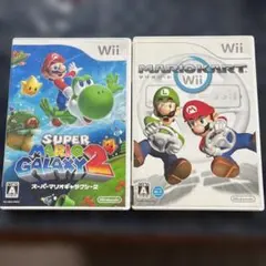 スーパーマリオギャラクシー2& マリオカート　２枚セット