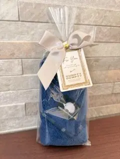 HUMPTY DUMPTY ネイビー ハンカチタオル