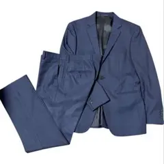 ORIHICA スーツセット A5 ネイビーストライプビジネス　オールシーズン