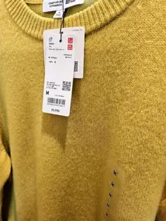 UNIQLO 新品 2026AW ラムクルーネックセーター ニット