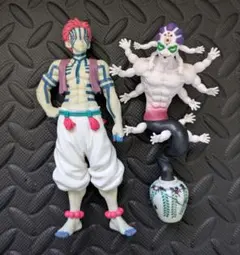 猗窩座＆玉壺 フィギュア 2体セット ジャンク品