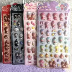 モンチッチ　きゅんポップシール　４枚セット