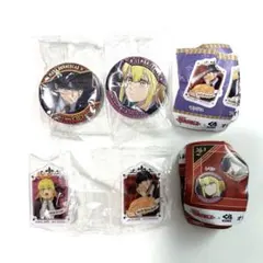 くら寿司　マッシュル　缶バッジ　アクリルステッカー