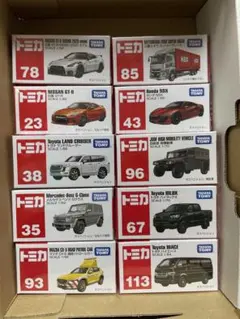 ‼️３Ｑ‼️トミカ 10台セット 묶음 판매