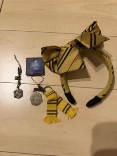 ハリーポッター ハッフルパフ カチューシャ ストラップセット