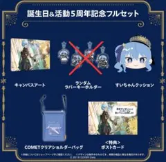 2026年最新】星街すいせい 誕生日＆活動5周年記念 COMETクリア