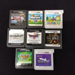 ニンテンドーDS ゲームソフト7セット フラッシュカードおまけ付き