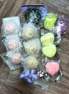 【タイムセール】スクイーズ　まとめ売り