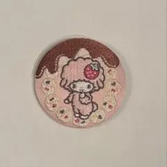 マイスウィートピアノ 刺繍缶バッジ