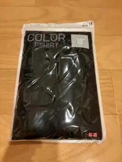 ユニクロ カラーTシャツ 半袖 ブラック M