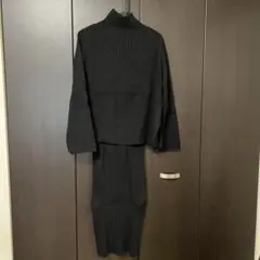 mila owen レイヤードワンピース　ブラック