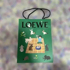 LOEWE ショッパー 紙袋 限定デザイン　スナフジタのサムネイル