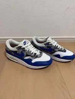 Nike Air Max 1 ホワイト/ブルー/グレー