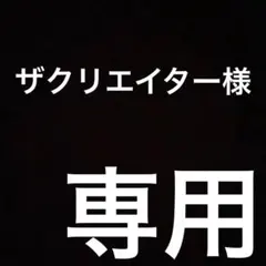 ザクリエイター様専用