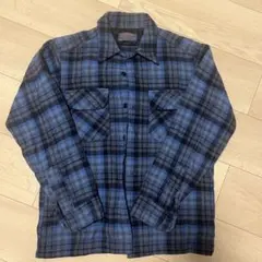 【破格】70s Pendleton ボードシャツ　オープンカラー　オンブレ