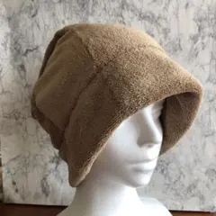 ハンドメイド[118]タオル帽子サウナキャップ　ケア帽子医療用帽子　抜け毛脱毛