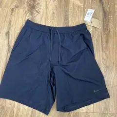 新品★Nike DRI-FIT ネイビー ショートパンツ L