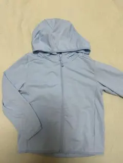 UNIQLO エアリズム パーカー 110 ユニクロ　水色