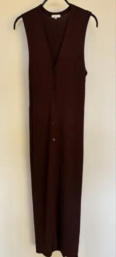 秋 ロングジレ